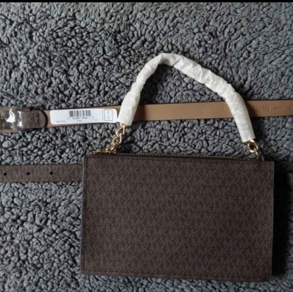 Michael Kors Brown Beltbag
